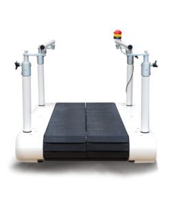 Split-Belt Motorized Treadmill - Straight View